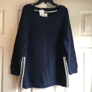 JCrew Navy Blue Sweater